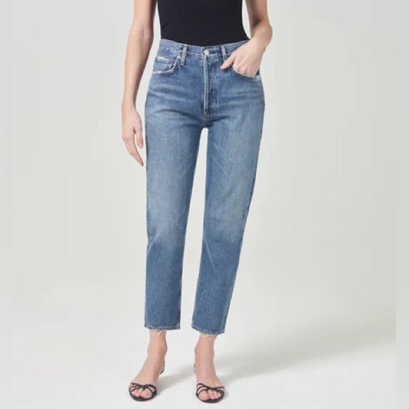 Agolde “Riley” soft denim jeans, SZ 25 - Picture 2 of 13
